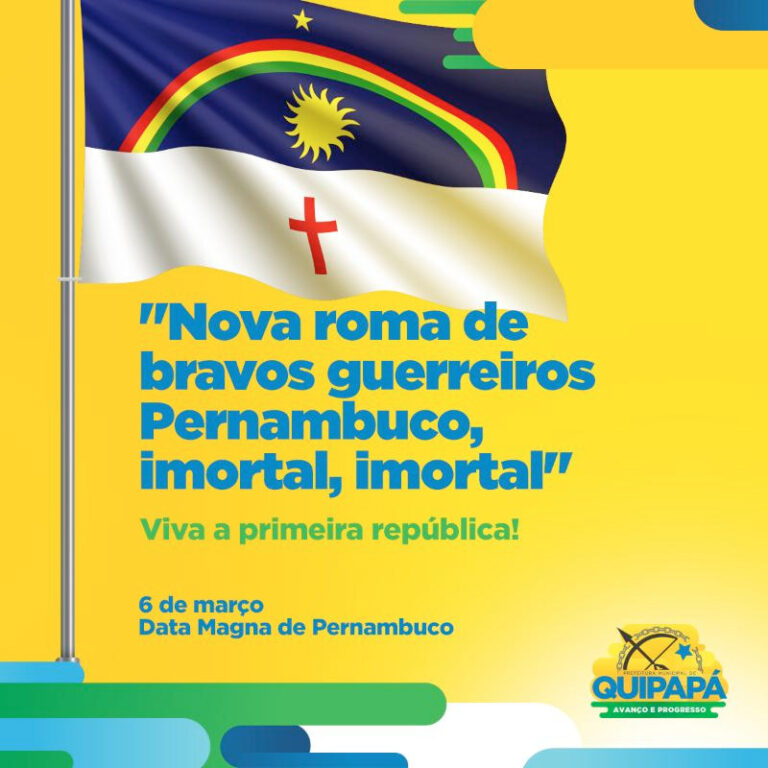 Prefeitura Municipal de Quipapá Revolução Pernambucana