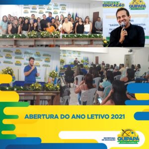 Abertura do ano letivo 2021