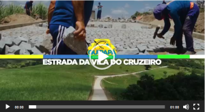 Você piscou e as obras da estrada da Vila do Cruzeiro já estão em ritmo acelerado