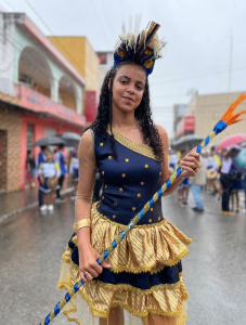 O desfile em comemoração à Independência do Brasil Realizado no Dia 07/09.