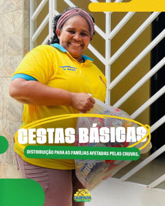 Seguimos dando assistência às famílias afetadas pelas chuvas de julho em Quipapá.