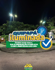 Quanto mais ruas iluminadas com led, maior a economia de energia em nosso município e também a segurança para andar à noite nas ruas.