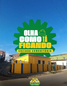 Estamos muito perto de concluir as obras da primeira Cozinha Comunitária de Quipapá.