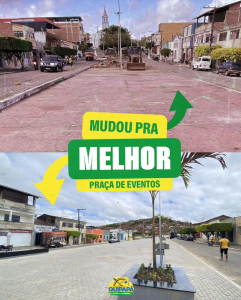 Tá na cara que a Praça de Eventos de Quipapá mudou para melhor.