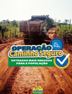 A manutenção das estradas e acessos da zona rural continua.