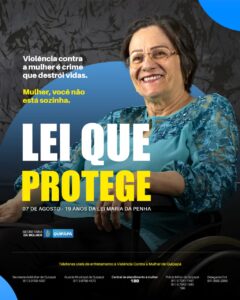 ️A Violência contra a Mulher é crime e todos podemos ajudar a combatê-lo.